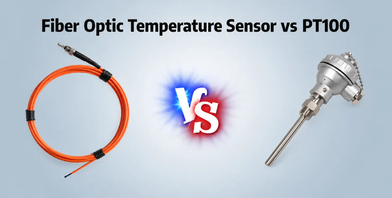 Fiber Optic Temperature Sensor vs PT100: Key Differences