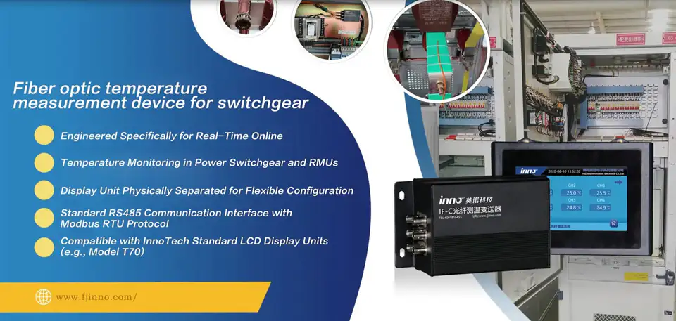 How to Monitor Temperature in Switchgear Busbars, Joints and Cable Terminations