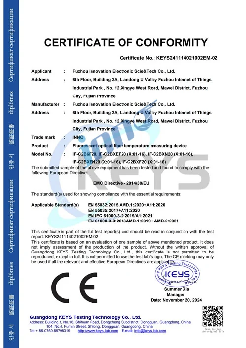 EMC Test Report document