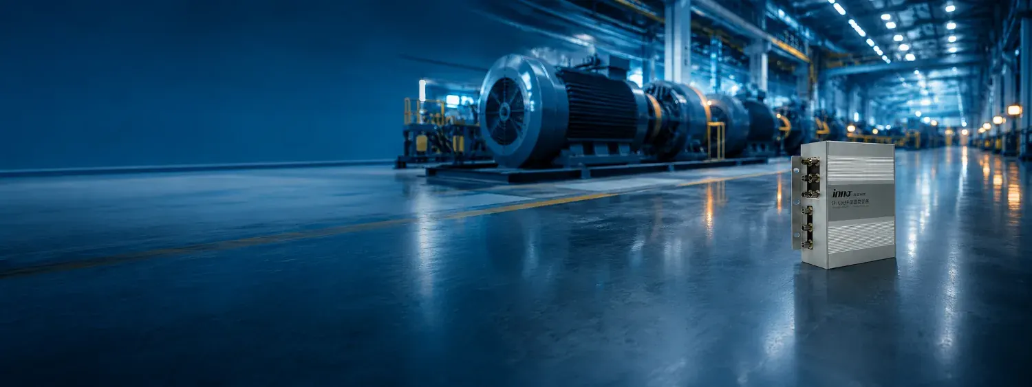 Industrial motors and generators monitored with fiber optic temperature sensing