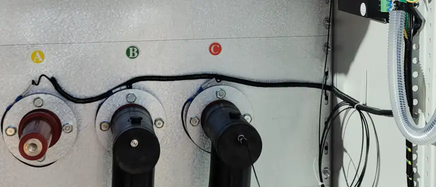 Cable termination temperature monitoring