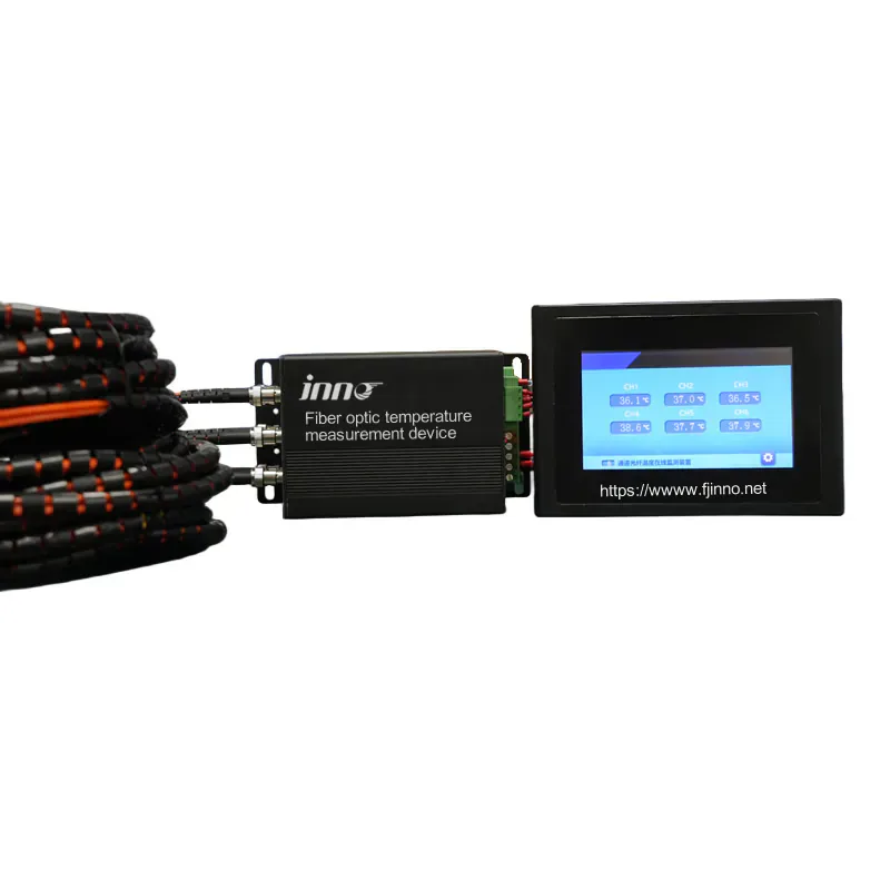 Six-Channel Fiber Optic Temperature Monitoring Host