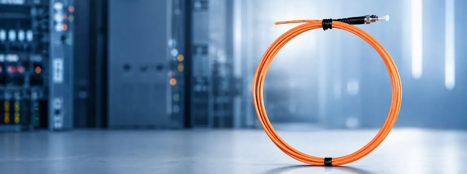 Fluorescent fiber optic temperature probe for direct point measurement