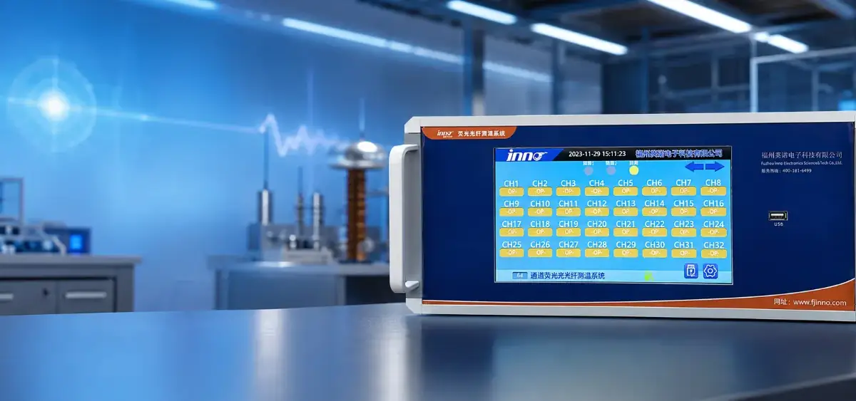 Multi-channel fiber optic temperature monitoring system with probe selection and integration considerations